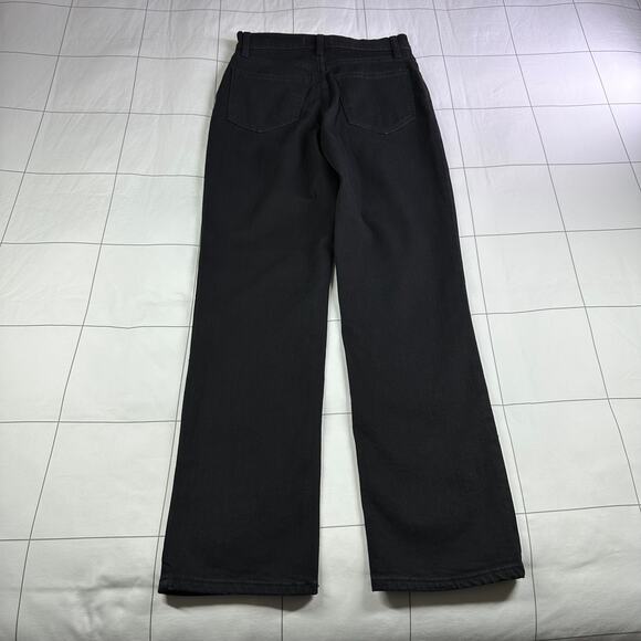 Abercrombie & Fitch Jeans Womens 28 Black 90s Straight Ultra High Rise Solid - Picture 3 of 12
